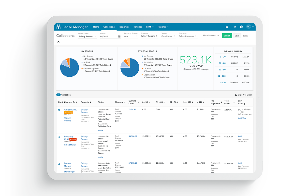 Lease Manager Yardi UK