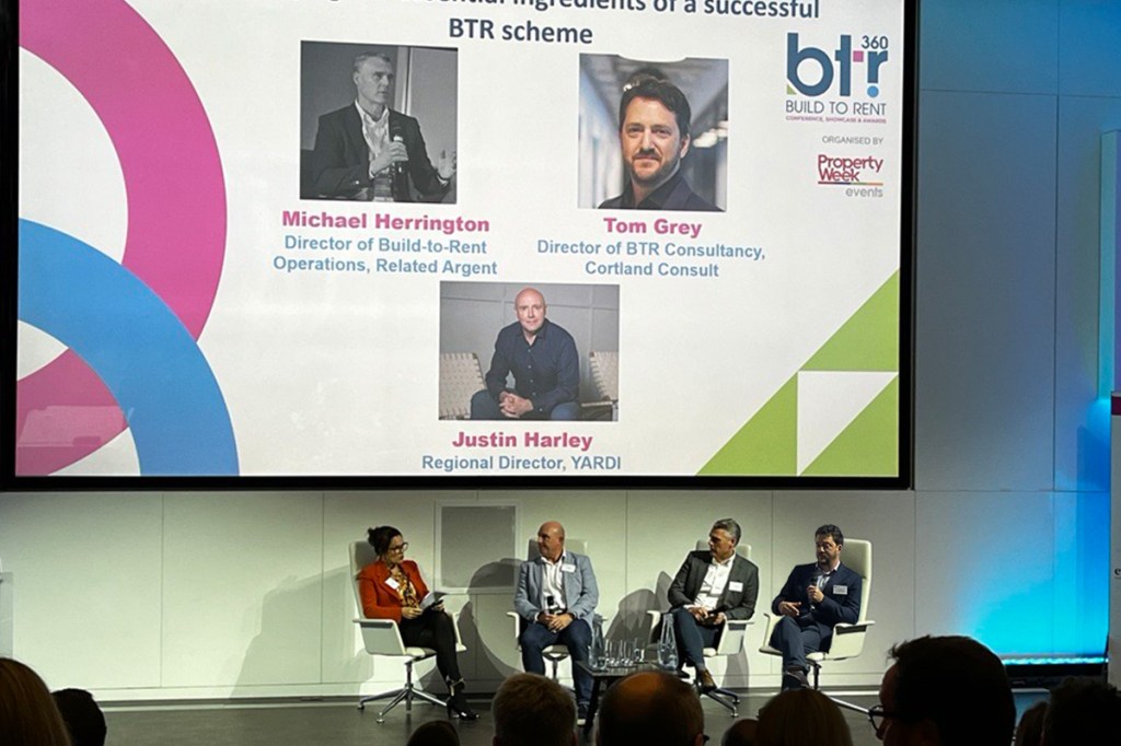 Property Week BTR 360 Conference: Essential Ingredients for a Successful BTR Development