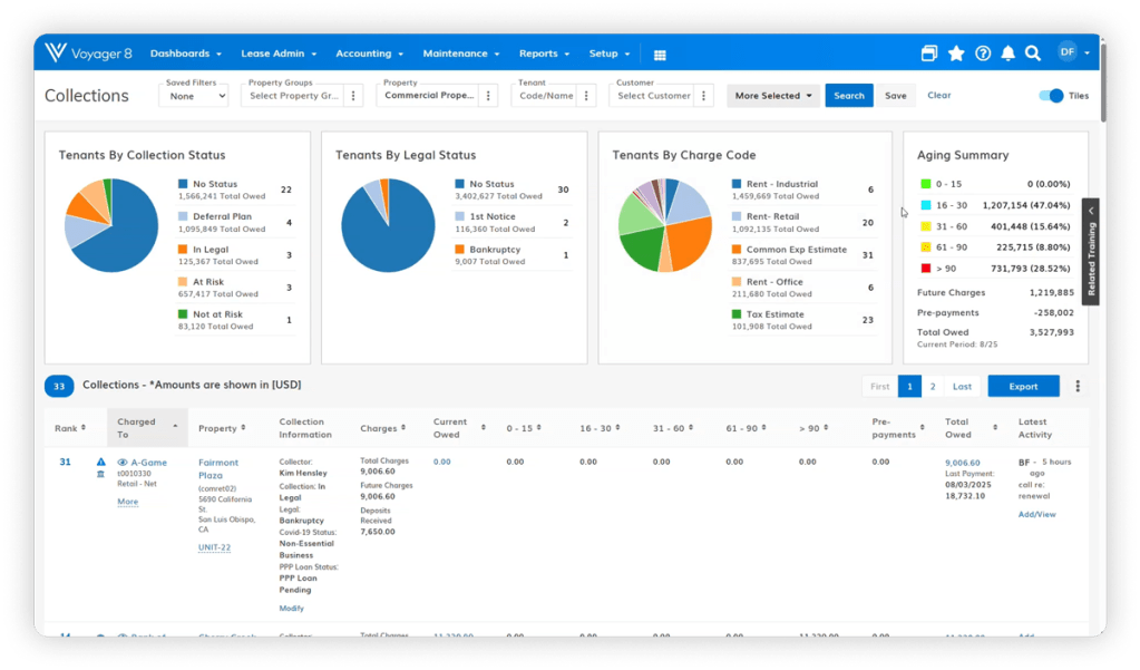 Voyager 8 Collection Landing Page